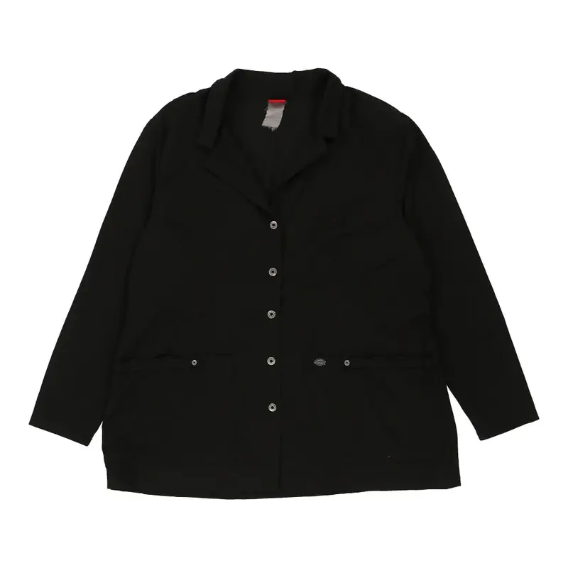 Dickies Shirt - Large Black Polyester Blend