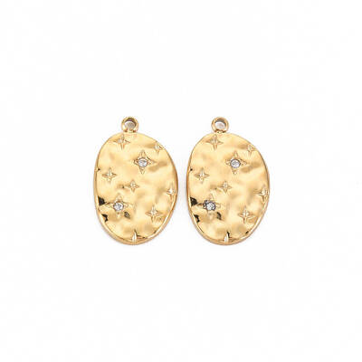 Ion Plating(IP) 304 Stainless Steel Pendants