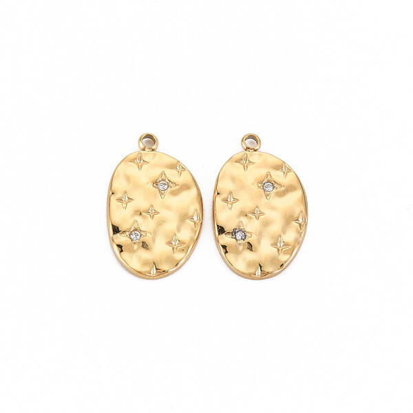 Ion Plating(IP) 304 Stainless Steel Pendants