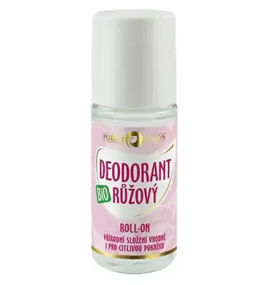 Purity Vision Deodorante Roll-On Rosa Biologico 50 Ml