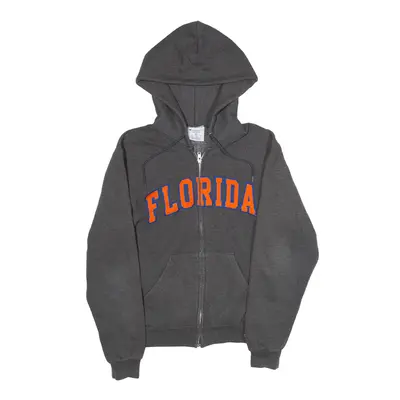 CHAMPION Florida USA Hoodie Grey Full Zip Womens XS