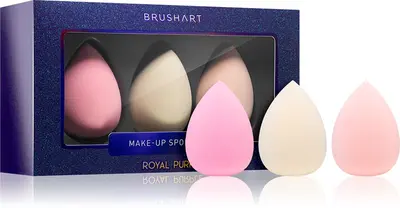 BrushArt Make-up Set Foundation Sponge AQUAMARINE Green