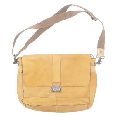 FOSSIL Mens Laptop Bag Brown Leather