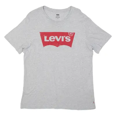 LEVI'S Mens T-Shirt Grey L