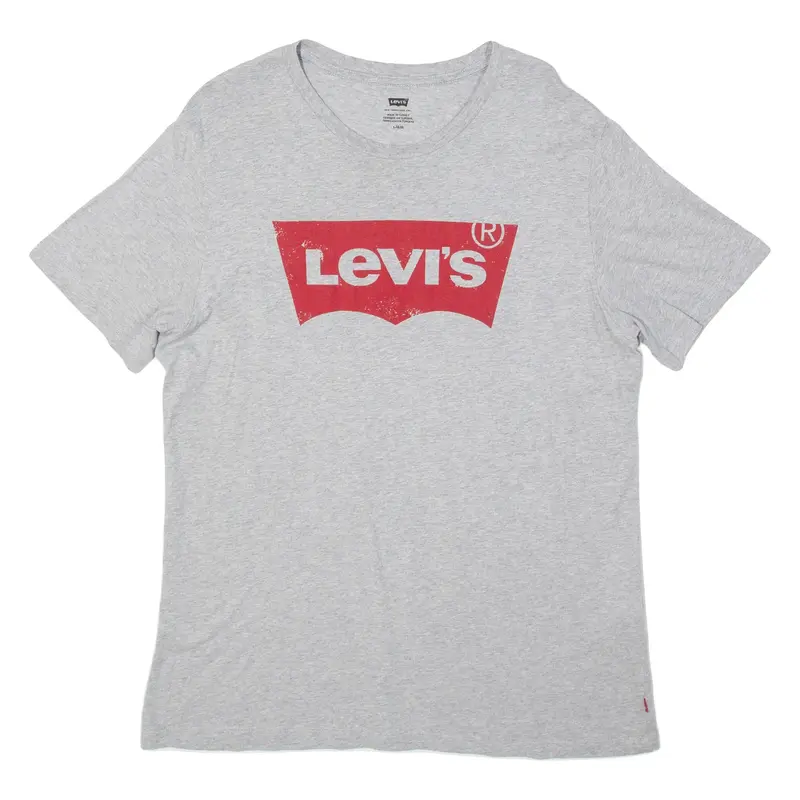 LEVI'S Mens T-Shirt Grey L