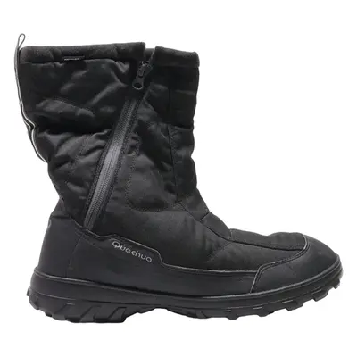 QUECHUA Snow Boots Black Synthetic Mens UK 11