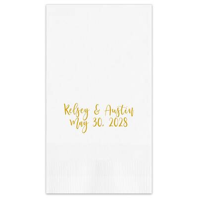 Enchanted Guest Towel - Printed