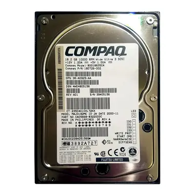 3R-A0925-AA HP 18.2GB Ultra-160 SCSI 10000 3.5-inch Hard Drive