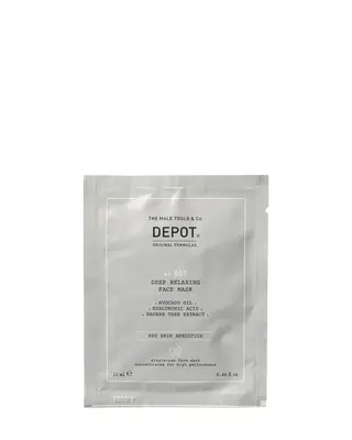 Set, Depot, 800 skin specific #807, hyaluronic acid, soothing/hydrating and nourishing, maschera in fabric, for the face, day...