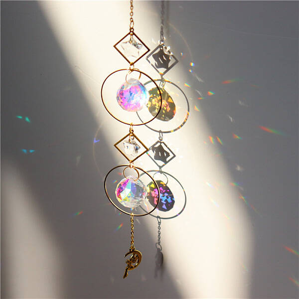 Quartz Crystal Big Pendant Decorations