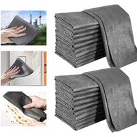 10 PCS Thickened Magic Cleaning Glass Cloth Streak Free Reusable Microfiber Cleaning Cloth All-Purpose Towels for Windows Gla...