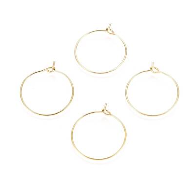 Ion Plating(IP) 316L Surgical Stainless Steel Hoop Earring Findings
