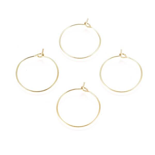 Ion Plating(IP) 316L Surgical Stainless Steel Hoop Earring Findings