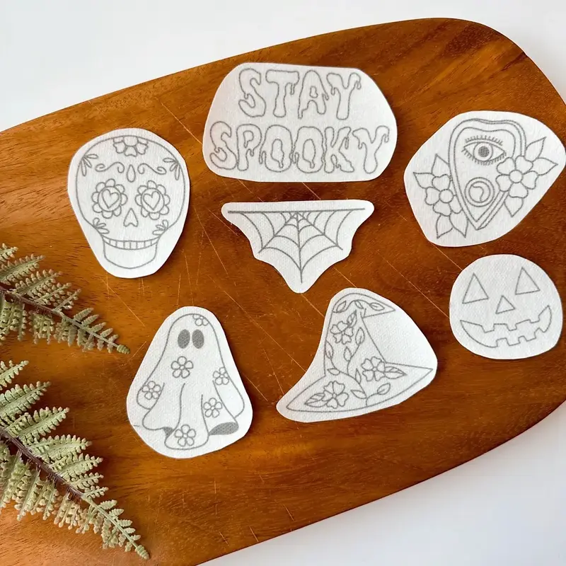 Stay Spooky Stick & Stitch Embroidery Patterns