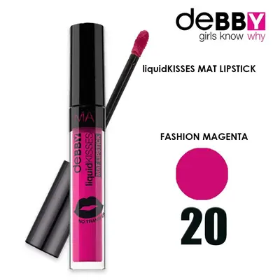 Debby liquid kisses mat 20 fashion magenta