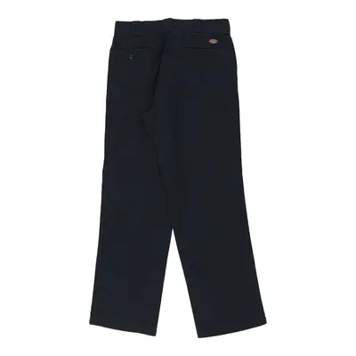 874 Dickies Trousers - 30W 32L Navy Cotton Blend