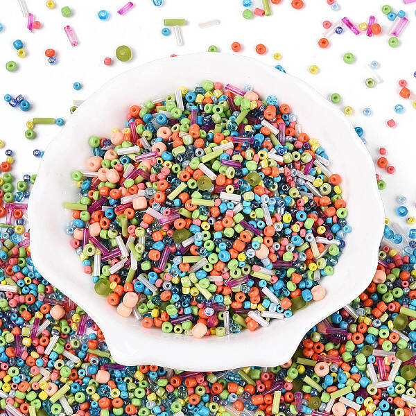 Electroplate Glass Seed Beads