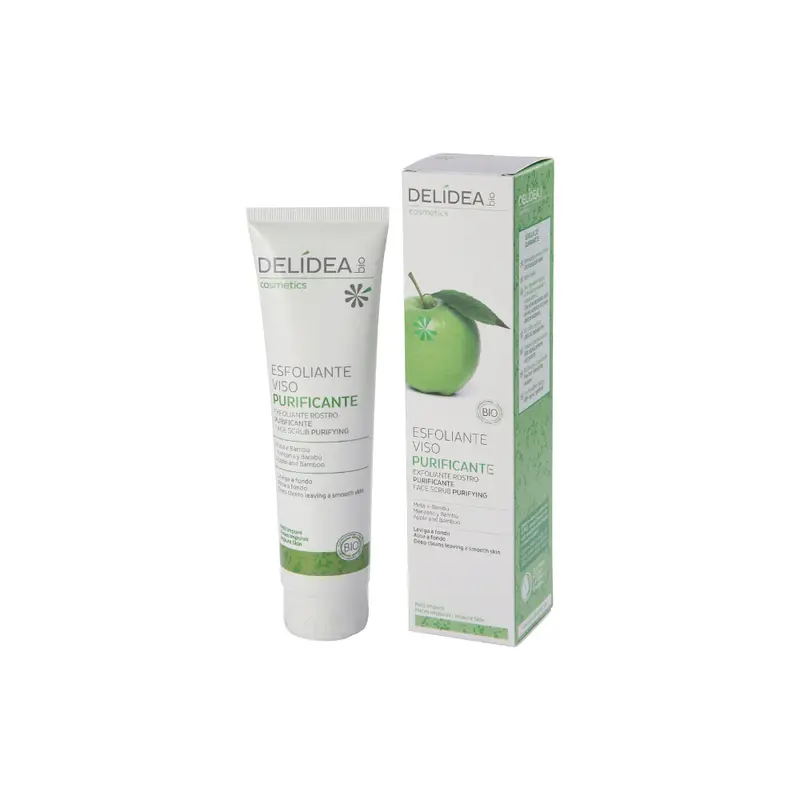 Delidea Organic Apple & Bamboo Face Scrub 150ml