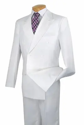 Vinci Men's 2-Piece Executive Suit | Stylish Double Breasted | Shop Now