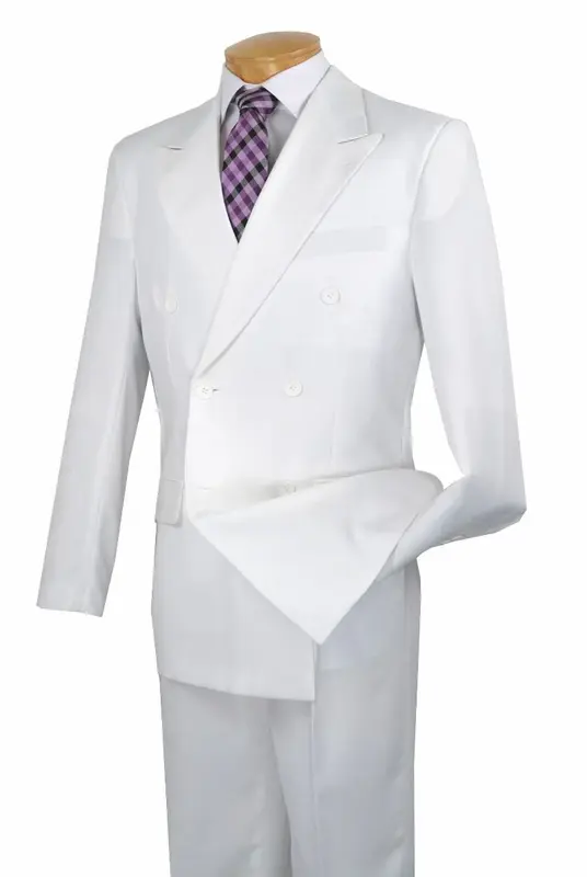 Vinci Men's 2-Piece Executive Suit | Stylish Double Breasted | Shop Now