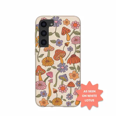 Seashell Shrooms and Blooms Samsung Galaxy S23+(Plus) Case