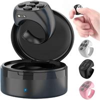 Fingertip Wireless Bluetooth Remote Control, Scrolling Ring Remote Control for TikTok, Phone Bluetooth Scroller Remote, Recha...