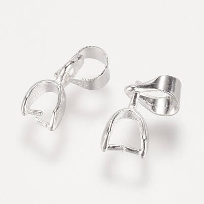 Brass Ice Pick Pinch Bails
