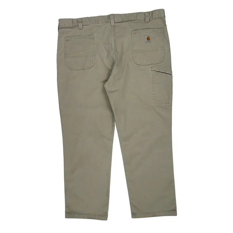 Carhartt Trousers - 38W 29L Beige Cotton Blend