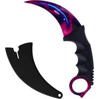 Karambit Knife Fixed Blade Tactical Camping Tool, Outdoor   Knife with Sheath and Cord, Suitable for Hiking, Adventure, Colle...