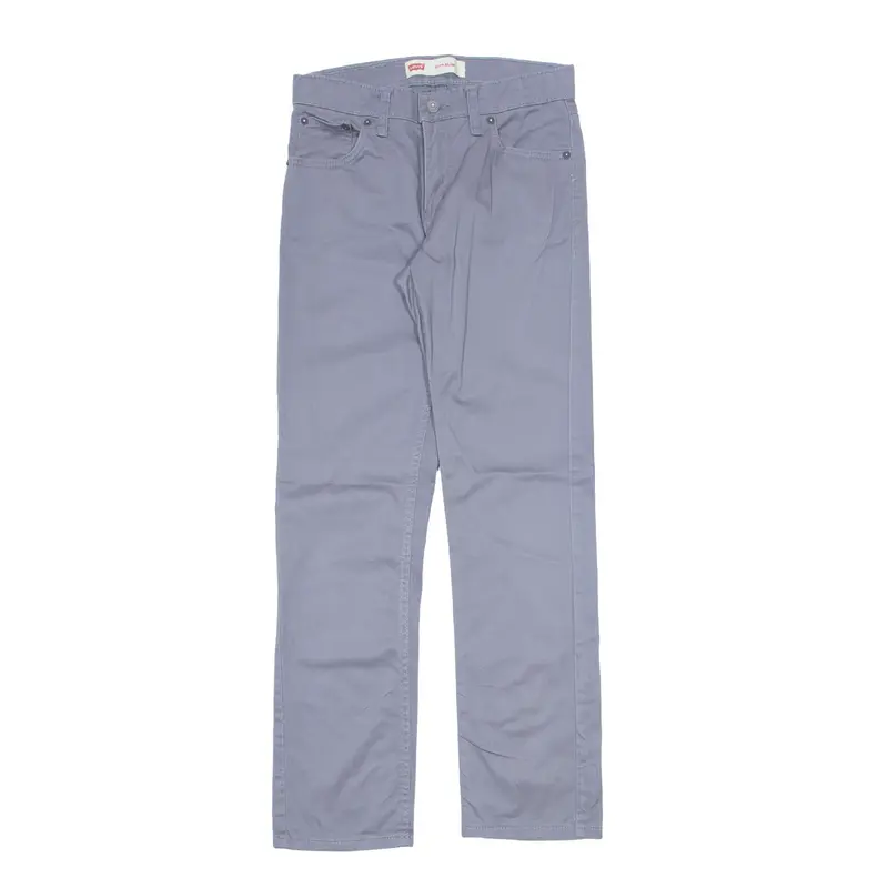LEVI'S 511 Trousers Grey Slim Straight Boys W27 L28