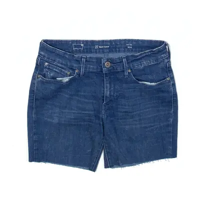 LEVI'S Cut Off Blue Regular Denim Shorts Womens S W27