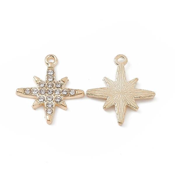 Alloy Crystal Rhinestone Pendants