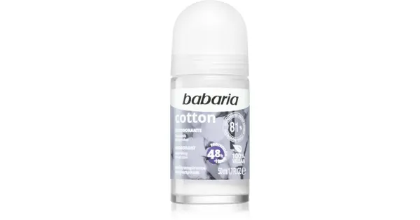 Babaria Cotton Roll On Deodorant 50ml