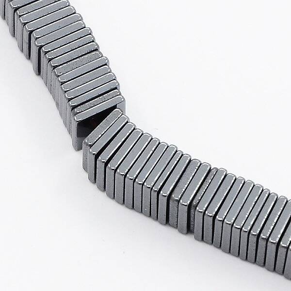 Grade A Non-magnetic Synthetic Hematite Beads Strands