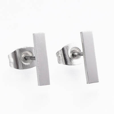 Tarnish Resistant 304 Stainless Steel Stud Earrings
