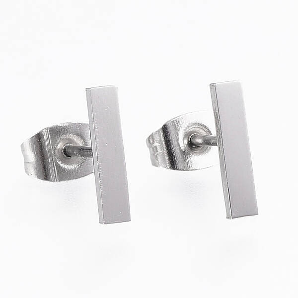 Tarnish Resistant 304 Stainless Steel Stud Earrings