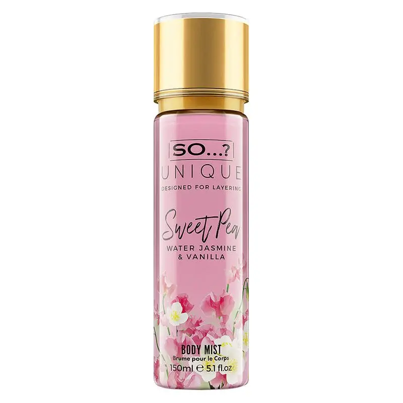 So...? Unique Sweet Pea Body Spray 150 Ml
