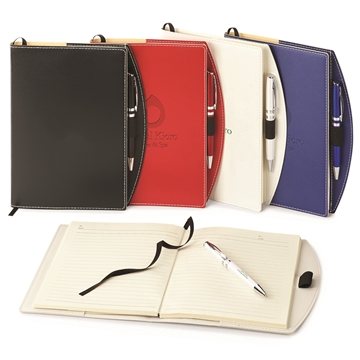 50 Customized Bradford Refillable Journal Notebook Combo - 6 3/4