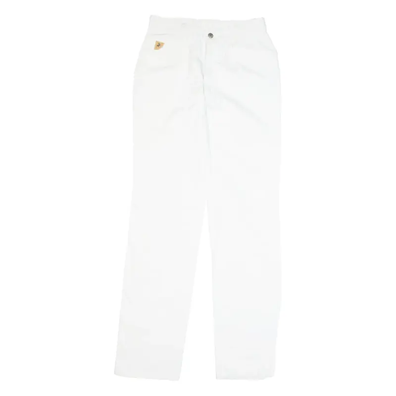 LOIS Mens Trousers White Regular Straight W28 L32