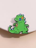 Cute Cartoon Dinosaur Design Brooch, Fashion Brooch for Party, Daily Clothing Decor, Trendy All-match & Exquisite Brooch for ...