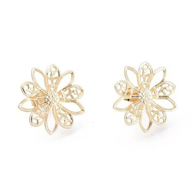 Brass Stud Earring Findings