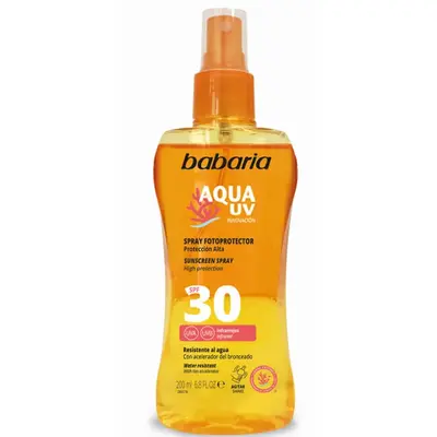Babaria Sun Crema Solare Bifasica Spf30 Spray 200ml