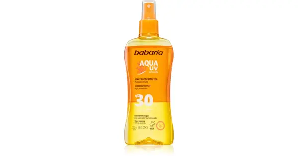 Babaria Biphasic Sun Cream Spf30 Spray 200ml