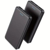 Portable Power Bank, 10000mAh Phone Charger with Type C Input & USB A Output, Backup Power Bank, USB Fast Charging Power Bank...