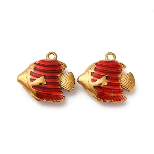 304 Stainless Steel Enamel Pendants