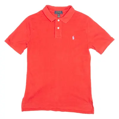 POLO RALPH LAUREN Boys Polo Shirt Red M