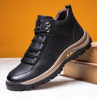 High-Top Lightweight Outdoor Men’s Sneakers – Slip-Resistant Work & Hiking Style  Outdoorfun Fathersdaygift Athletic Shoe...