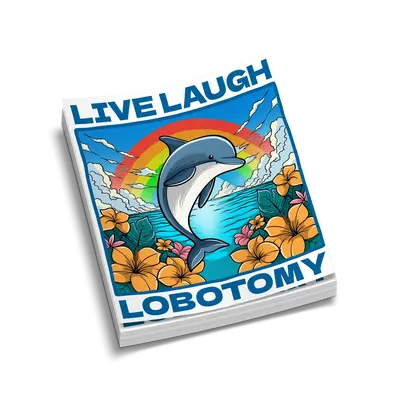 Lobotomy - Hard Hat Decal