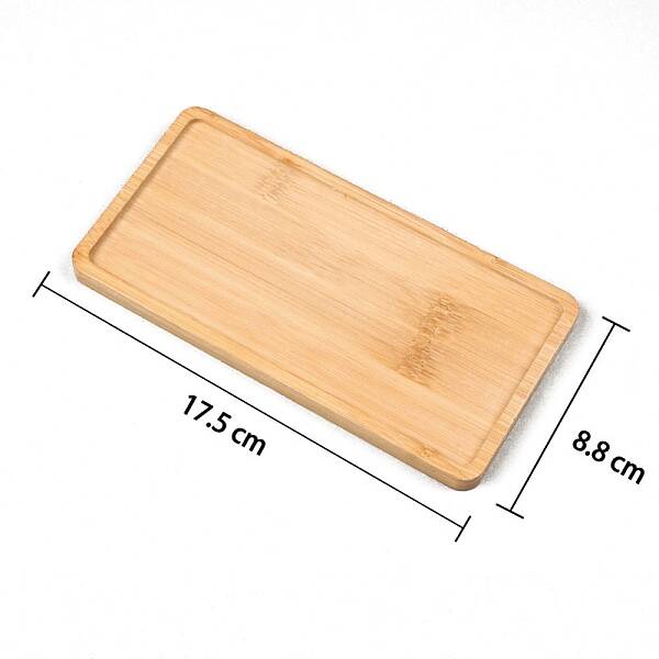 Rectangle Wood Mosaic Base