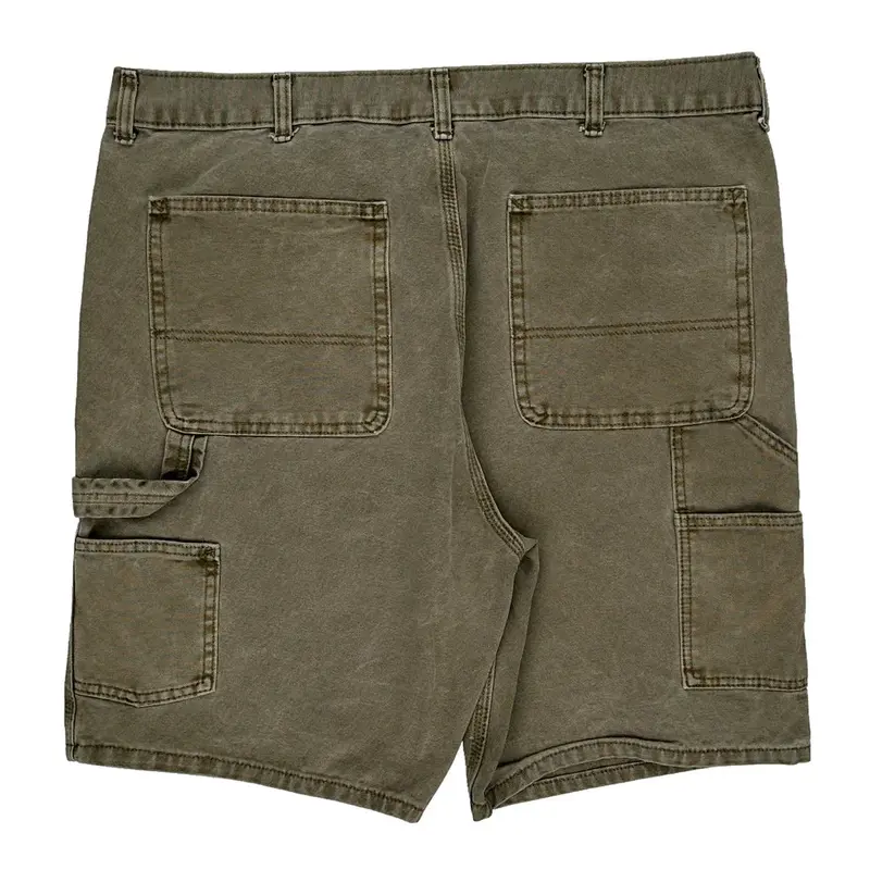 No Boundaries Carpenter Shorts - 38W 9L Khaki Cotton